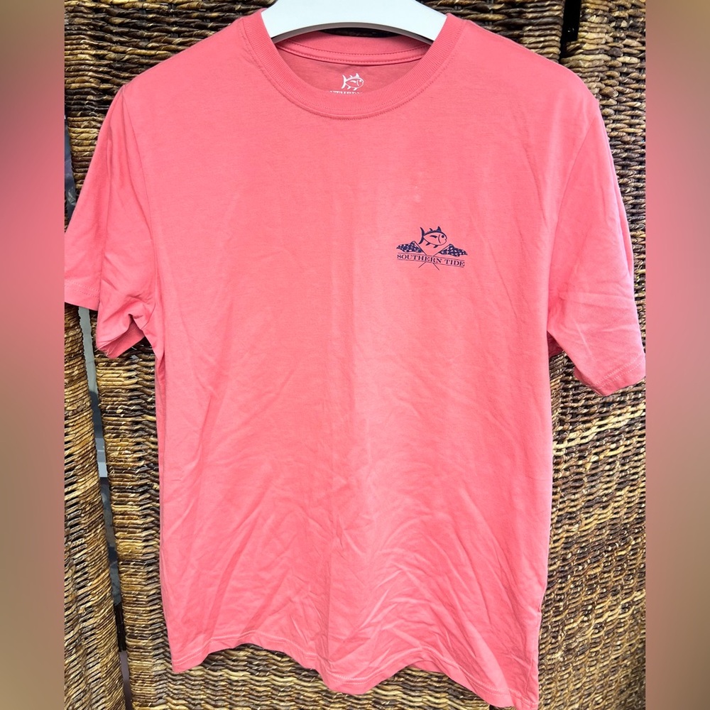 Southern‎ Tide- Annual Golf Cart Rally- Medium, Cotton/Poly Blend